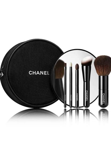 chanel mini brush set 2016|Chanel Makeup Brush Set Les Minis de Chanel 2016 Limited .